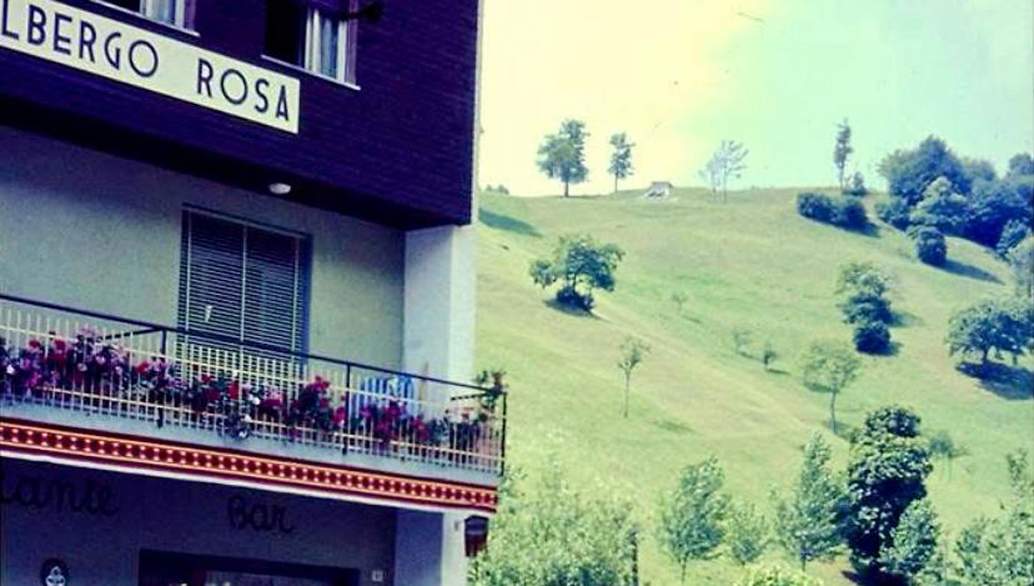 The birth of Albergo Rosa